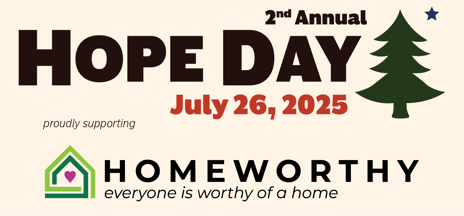 Hope Day 2025 Saturday July 26, 2025 8am to 9pm